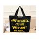 Blank Shopping Canvas Bag Heavy Duty Waterproof Sturdy With Logo Printing