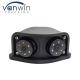 1080P Dual Lens Side View Blind Area HD IR Night Vision Rearview Mirror Rear View Backup Camera