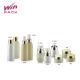 White Opal Gold Glass Cosmetic Pump Bottle 30ml 50ml 120ml 150ml For Perfume