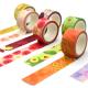 Heat Resistant Water Activated Adhesive Washi Decorative Tape
