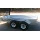 Rolled C / Plate floor 8x5 Hot Dipped Galvanized Tandem Trailer 3200KG