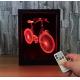 7 Colors Change Photo Frame 3D LED Night Light with Remote Control Ideal For Birthday Gifts And Party Decoration