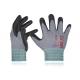 Nylon / Polyester Liner Foam Nitrile Coated Gloves Anti Abrasion Free Sample