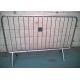Removable Galvanized Crowd Control Barriers Frame Pipe 40MM OD For USA