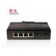 Single Mode Fiber Optic Network Switch 6 Ports Unmanaged Industrial Ethernet Switch