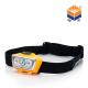 orange camping led projector headlight battery reading explosion proof safety helmet headlamp