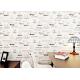 White Boat Pattern Modern Removable Wallpaper , Luxury Non Woven Wallcovering