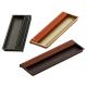 l Brown Leather Drawer Pull  Office Desk Leather Knobs Drilling Install Hidden Leather Handle