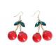 Juicy cherry earrings Earrings