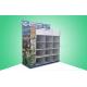 15 Cell  Wal - Mart 1/2 Cardboard Pallet Display Large Space With 5 Shelf Pre - Filling