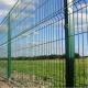 Galvanized PVC Coated Euro Wire Mesh Fence 3mm - 6mm  Corrosion Resistance
