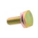 Yellow Zinc Plated T Slot Bolts 25mm Length Carbon Steel 35K
