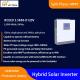 Hybrid Solar inverter with 100V-500V PV Input and 120Vac single phase/240Vac split phase