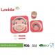 Mother's Choice Eco Bamboo Childrens Dinner Set Cute Animal Monkey Face Design