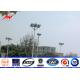 Large outdoor areas 25M High Mast Pole with different head frame type