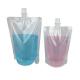 Waterproof Reusable Clear Liquid Juice Pouches Stand Up Spout Pouch Bag