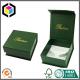 Luxury Green Color Paper Watch Box; Magnet Closure Watch Gift Box
