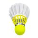 3 In 1 Goose Badminton Cork Feather Yellow Badminton Shuttlecock For Training