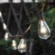 25Ft 50ft 100f ST38 String Light Clear Bulbs Fairy String Waterproof IP44 Patio String Light Outdoor New Year Wedding Decorative