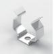 Silver Neon Flex Mounting Clips For Aston 1010 WHT 1010 SIDE