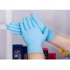 Colored Plastic Medical Grade Disposable Gloves Uniform Thickness Powder Free Nitrile Gloves
