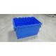 100% Virgin PP Stackable Nesting Trays With Steel Bars Storage Transportation