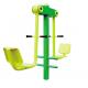 outdoor fitness equipments steel based zinc powder coating leg stretching machine-OK-Z01