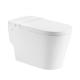 Knob Control Ceramic Modern Smart Toilet , Siphonic jet Intelligent Toilet Bowl