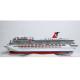 Conquest Class Carnival Cruise Ship Models Industrial Design , Composite PU Hull Material