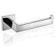Luxury Bathroom Hardware Accessories Chrome Finished Adhesive Toilet Roll Holder