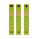 Green Custom Wine Label Stickers Holographic Self Adhesive Security
