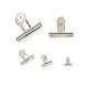 31mm Round Metal Grip Clips for Tags Bags Shops Office and Home Kitchen Silver Magnetic NO