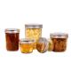 Customer Design Glass Jam Jar Vacuum For Honey Screw Lid Round Shaped