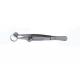 Round Blade Desmarres Chalazion Forceps Blade Diameter 12 Mm Total Length 90 Mm Surgical Instrument for Ophthalmic Opera