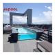 100mm Thick Acrylic Swimming Pool Wall with Dry Thermostatic Polymerization Technology