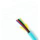 FTTH 12 Fiber Optic Cable Multimode Customized Color OM3 Indoor Distribution
