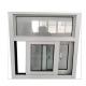 School Kitchen Sliding Window Blk Frame Design Aluminium Sliding Glass Window for House