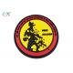 Custom Logo Soft Velcro PVC Rubber Patch Use For Military Clothing