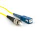 Singlemode Simplex Fiber Optic Patch Cable (9/125) - SC to ST, ST to SC Fiber
