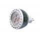 3W / 5W AC85 - 265V Cree Dimming Indoor GU10 LED Spotlights Bulbs With Fold Fin Heatsink