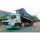 Sinotruck Howo A7 Heavy Dump Truck 6 X 4  Tipper Dumper 40 tons capacity dump truck Euro 2 Engine color green