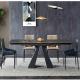 Modern Square Extendable Dining Table Living Room Sintered Stone Expandable Dining Room Table