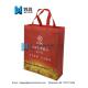 Manufacturer custom logo color printing non woven bags with handle/100gsm