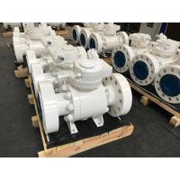 Forged Steel Trunnion Ball Valve Widely Used Range Design Easy Maintenance