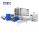 ISO 350M/ Min Toilet Paper Rewinding Machine 300mm Perforation 4 Blades
