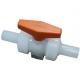 Plastic Ball Valve Manually Operated Control Easy Installation