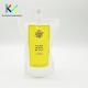 Transparent Liquid Packaging Pouch With Center Nozzle Beverage Spout Pouch 500ml