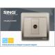 1 Gang TV wall switch Socket Mounting Coaxial Outlet Wall Plate