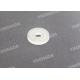 Plastic Round White Washer for Yin / Takatori 5N textile machinery parts , CH08-01-57