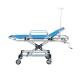 Aluminum Alloy Material Emergency Stretcher Trolley Color Blue